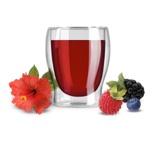 16 Capsules Borbone pour TISANE AUX FRUITS ROUGE - Compatibles Nescafè® * Dolce Gusto® *