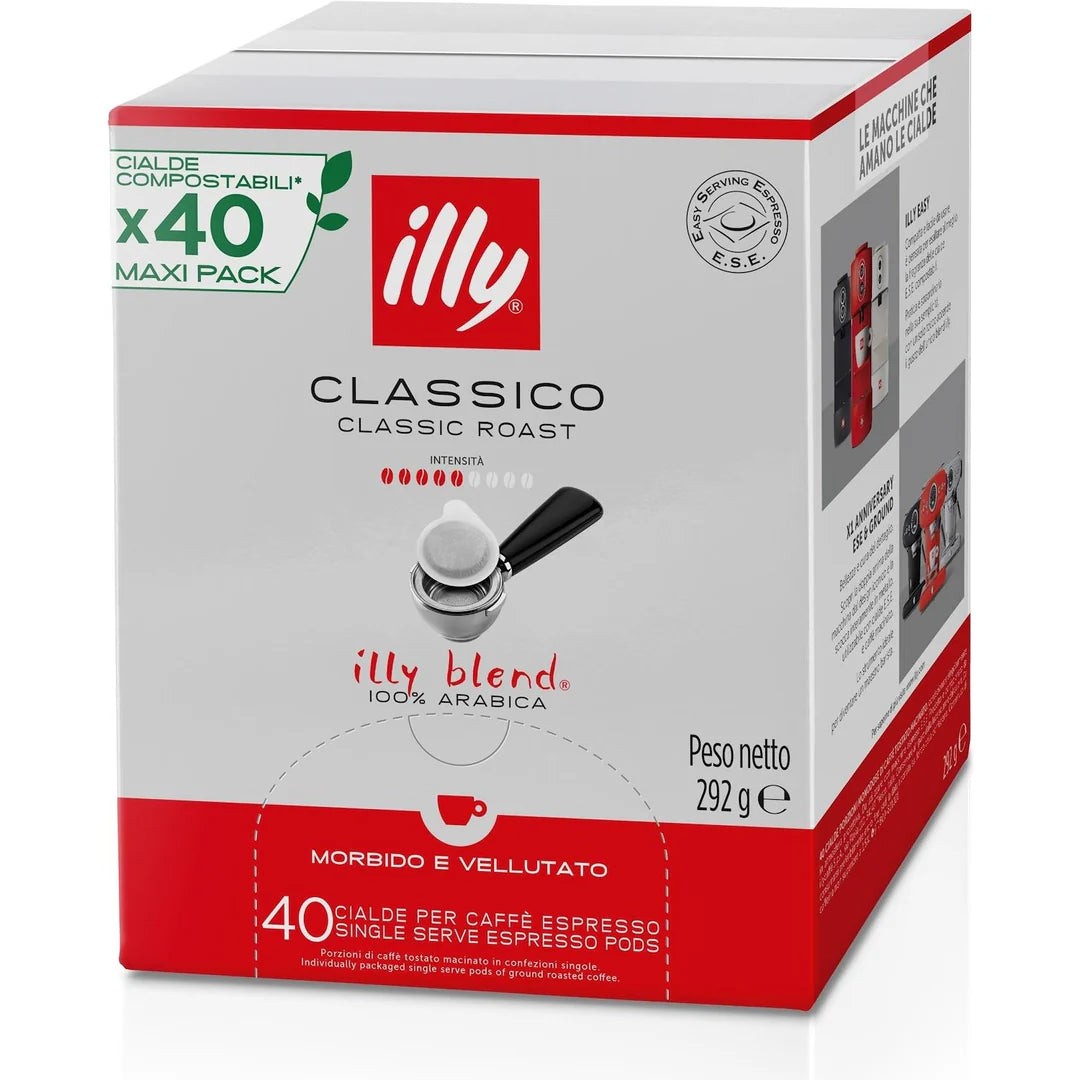 Illy Caffè Classico 40 Dosettes ESE 44 mm