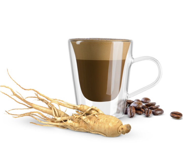 18 dosettes - caffè al ginseng - BORBONE ESE 44 mm