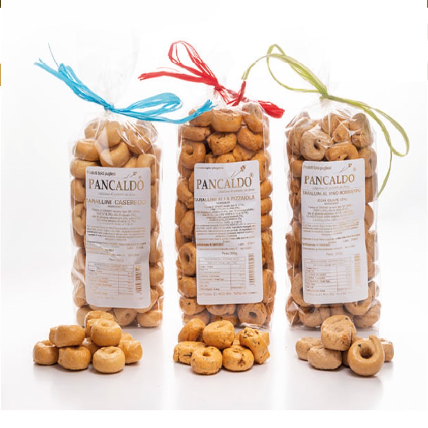 Tarallini Artigianali Classici al Finocchio 300gr - PANCALDO