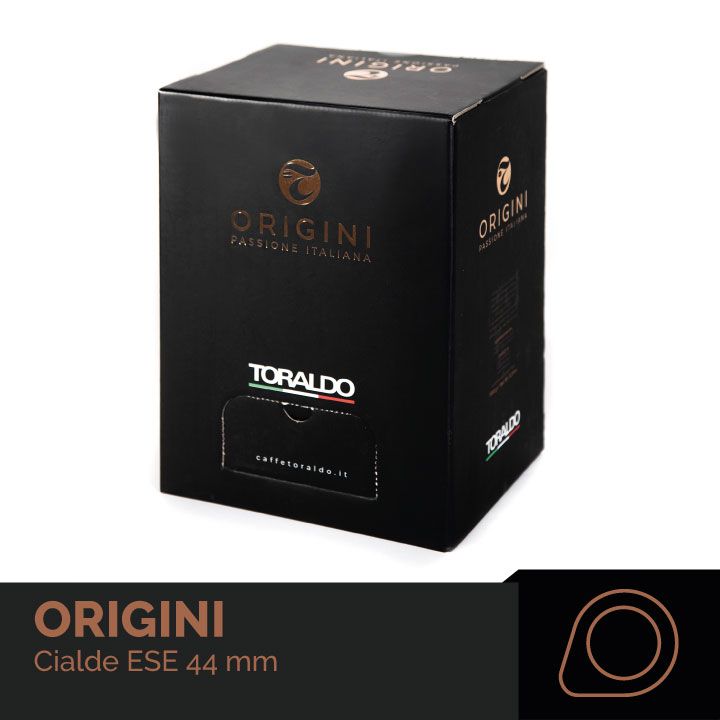 Dosettes ESE 44 mm Toraldo Caffè Origini