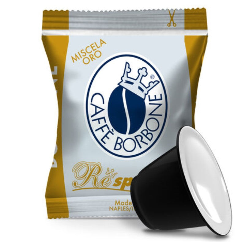 Capsules Borbone Compatible avec machines domestiques de marque Nespresso®* Melange OR