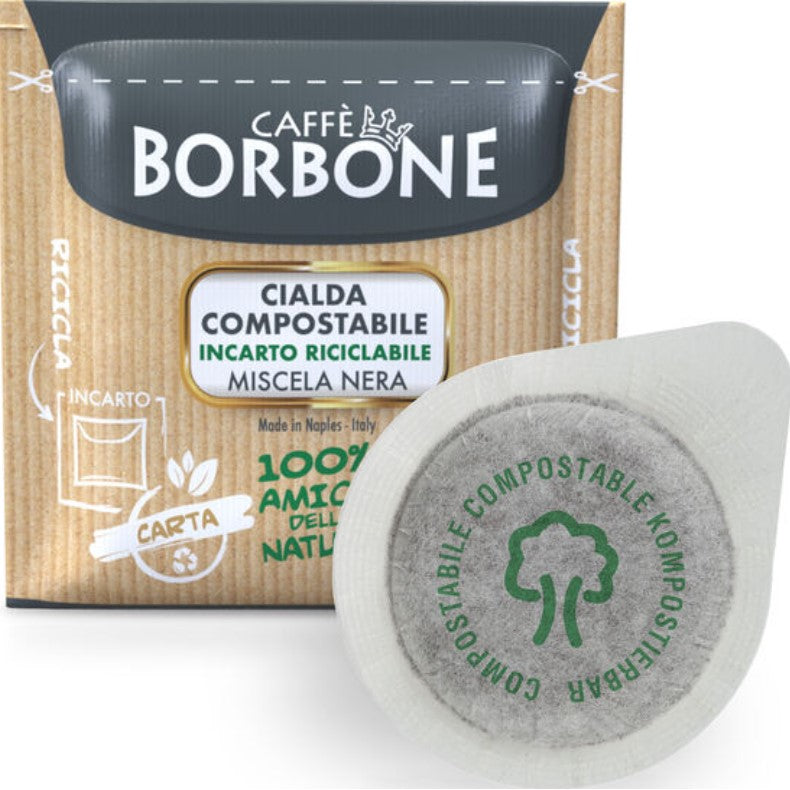 Dosettes ESE 44 mm Caffè Borbone Melange NOIR
