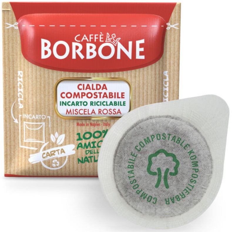 Cialde ESE 44mm Caffè Borbone Miscela Rossa