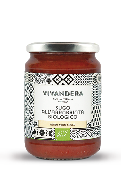 SUGO ALL’ARRABBIATA BIO 350 gr - VIVANDERA