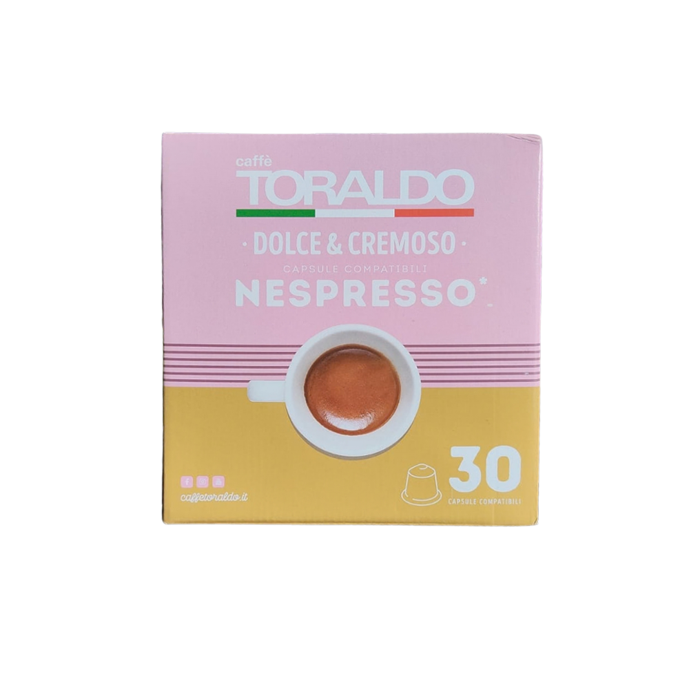 Toraldo Caffè Dolce e Cremoso Capsule Nespresso® compatible