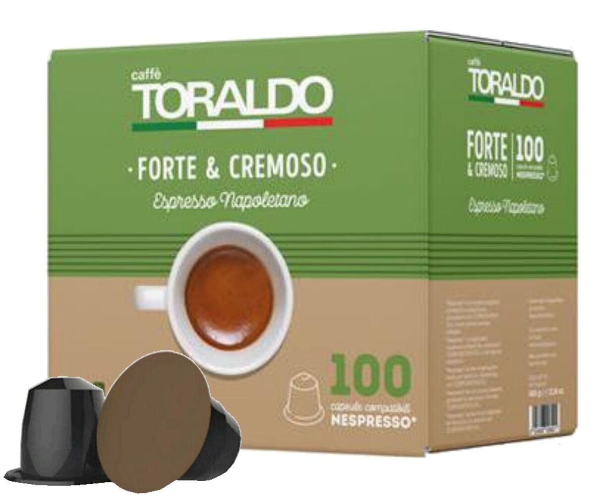 Toraldo Caffè Forte e Cremoso Capsule Nespresso® compatible