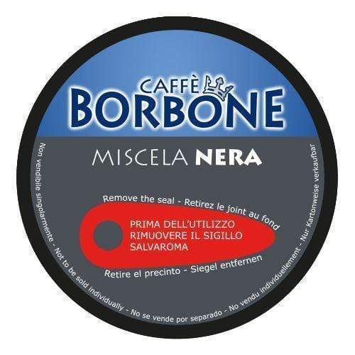 Dolce Gusto® kompatible Caffè Borbone BLACK Kapseln - 90 Stk