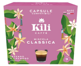 CAFÉ ARTISANAL SICILIEN - KILI CAFFE' - 50 CAPSULES DOLCE GUSTO