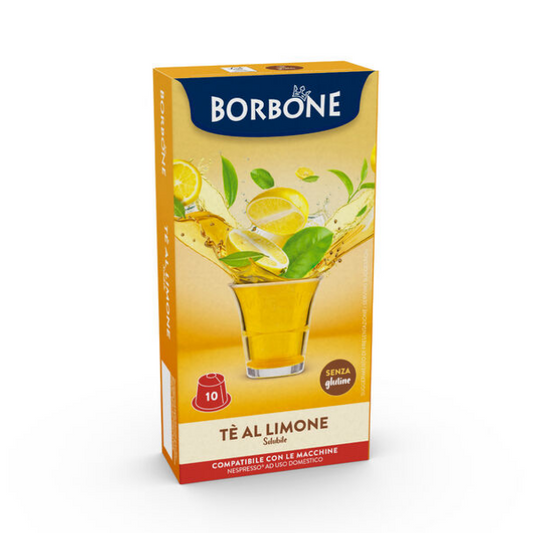 10 Borbone-Kapseln für ZITRONENTEE – Nespresso®-kompatibel