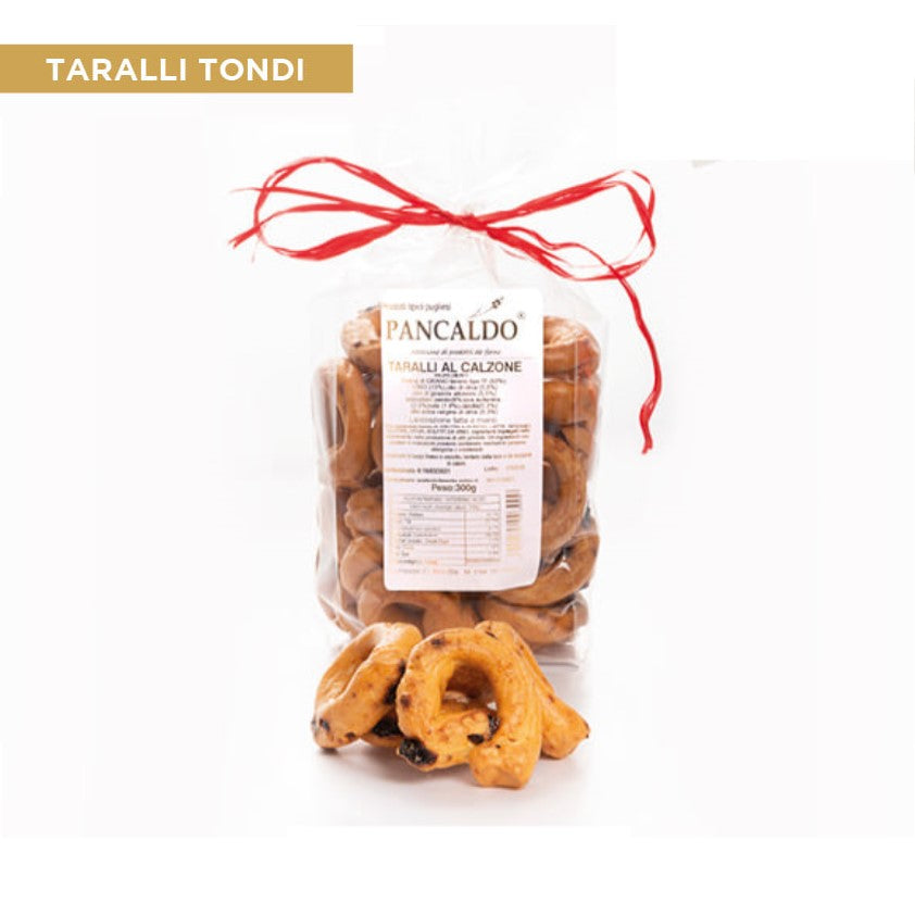 Taralli Artigianali al Calzone 300gr - PANCALDO