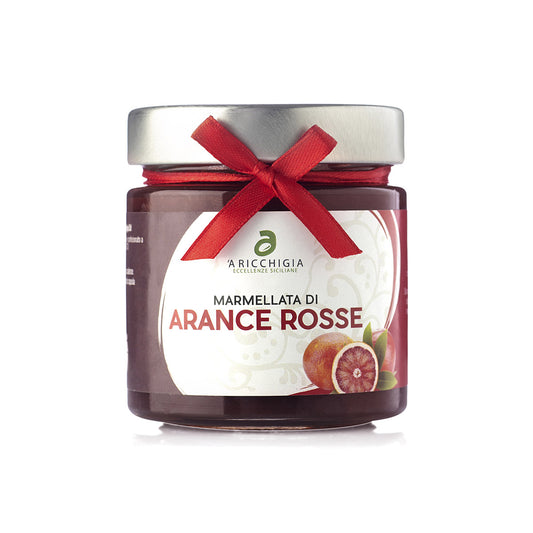 MARMELLATA DI ARANCE ROSSE 240 GR - MARMELADE DE ORANGES ROUGES 240 GR