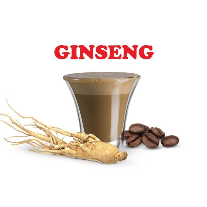 16 Capsule di caffè al Ginseng compatibili con Macchine da Caffé Kilitaly