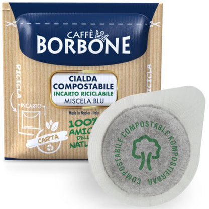 Cialde ESE 44mm Caffè Borbone Miscela Blu