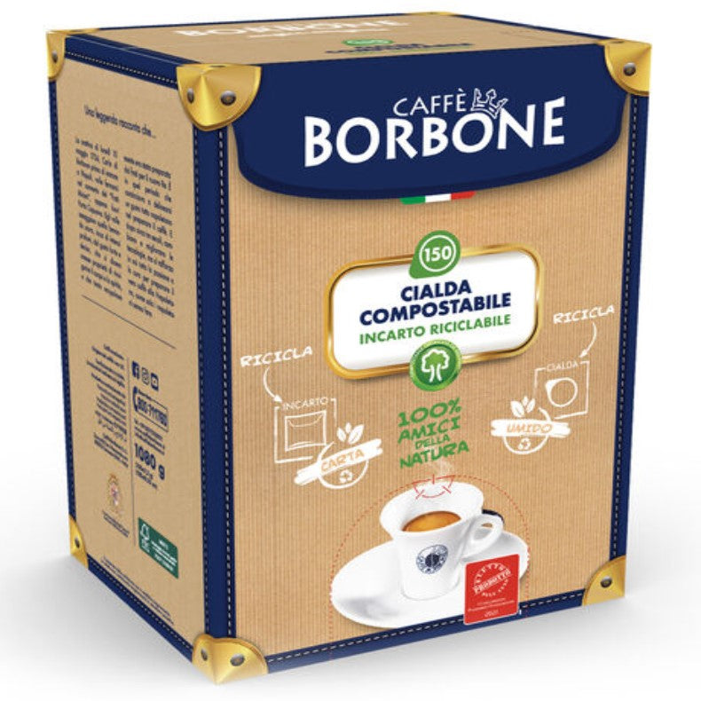 Set dégustation Café Borbone 200 dosettes ESE 44 mm mélanges assortis